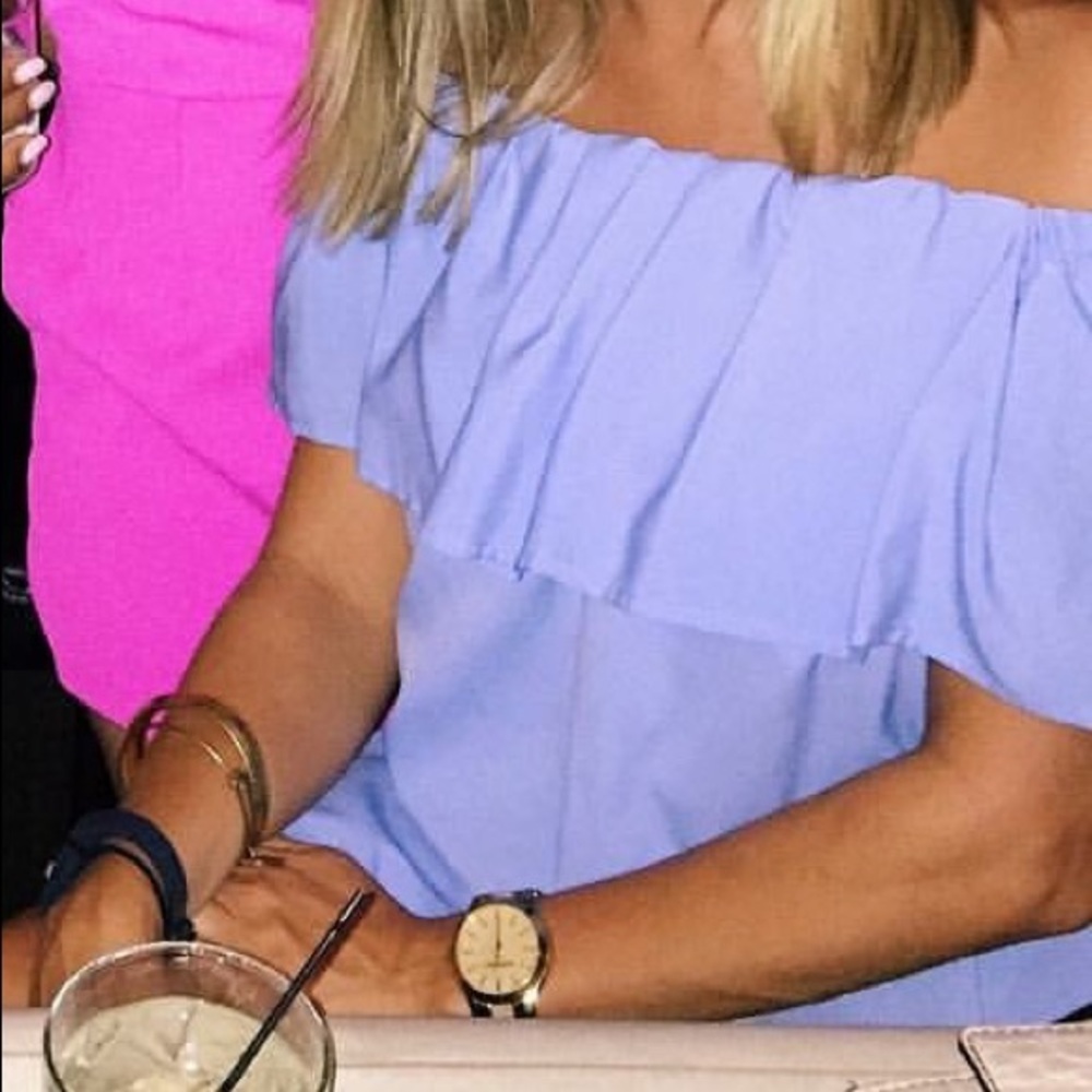 French Connection off the shoulder dress - Picture 2 of 3